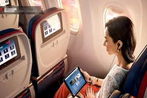 Từ ngày 10-10, Vietnam Airlines bắt đầu cung cấp dịch vụ wifi trên máy bay 