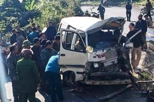 Xe bị tai nạn tại Kỳ Sơn, Nghệ An