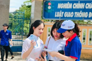 Hoạt động tiếp sức mùa thi tại Quảng Nam