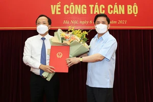 Ông Nguyễn Duy Lâm được bổ nhiệm giữ chức Thứ trưởng Bộ GTVT