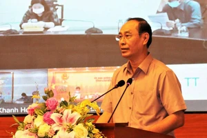Thứ trưởng Lê Đình Thọ phát biểu tại lễ công bố