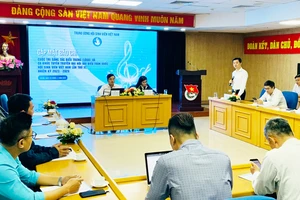 Họp báo phát động cuộc thi sáng tác biểu trưng và ca khúc tuyên truyền Đại hội đại biểu toàn quốc Hội Sinh viên Việt Nam lần thứ XI