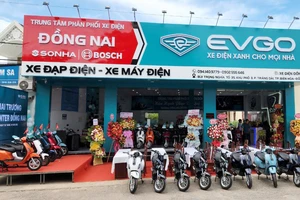 Một cửa hàng xe máy điện mới mở ở Biên Hòa - Đồng Nai