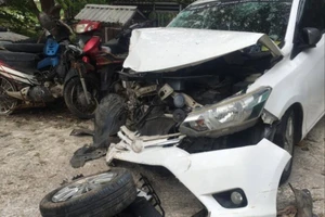 Vụ tai nạn xảy ra tại TP Bắc Ninh ngày 11-12