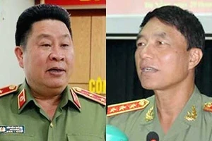2 cựu tướng công an chuẩn bị hầu tòa