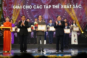 Báo Sài Gòn Giải Phóng đoạt giải xuất sắc về bảo vệ nền tảng tư tưởng của Đảng 