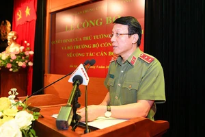 Trung tướng Lương Tam Quang, Thứ trưởng Bộ Công an.