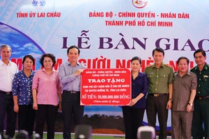 TPHCM hỗ trợ 50 tỷ đồng xây nhà tặng người nghèo tỉnh Lai Châu