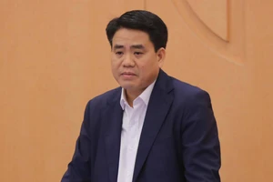 Ông Nguyễn Đức Chung trước khi bị bắt