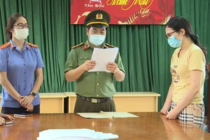 Nguyễn Thị Hồng Hạnh tại cơ quan điều tra