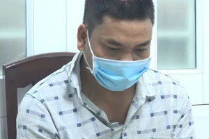 Tài xế Nguyễn Văn Thâu đang bị công an tạm giữ hình sự. Ảnh: Công an tỉnh Bình Định