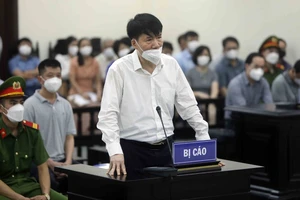  Bị cáo Trương Quốc Cường tại phiên tòa