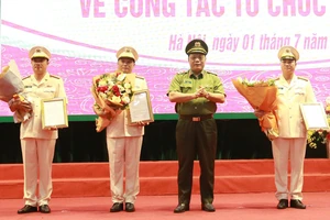 Công an TP Hà Nội có 3 tân Phó Giám đốc