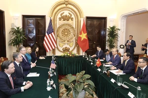 Bộ trưởng Ngoại giao Bùi Thanh Sơn hội đàm với Ngoại trưởng Hoa Kỳ Antony Blinken