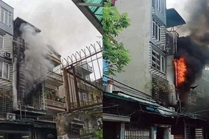 Cháy nhà dân tại Hà Nội, 4 bà cháu tử vong