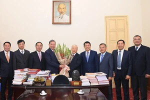Tổng Bí thư Nguyễn Phú Trọng với lực lượng công an nhân dân