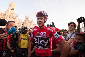 Chris Froome ở Vuelta a Espana 2017