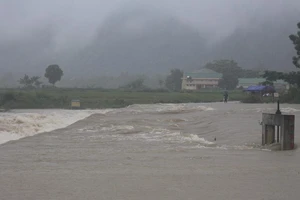 Nghệ An: Mưa lớn gây chia cắt, ngập lụt cục bộ