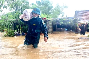 Mưa lớn gây thiệt hại nặng ở Nghệ An