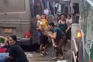 Nghệ An: Va chạm giao thông, nhiều công nhân bị thương
