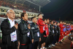 công Phượng tin HLV Park Hang Seo sẽ giúp tuyển Việt Nam lọt vào World Cup 2022 (Ảnh Dũng Phương)