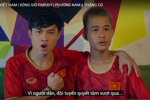 Diễn viên Trần Phương Nam (trái) và Hot Youtuber Thằng Cò