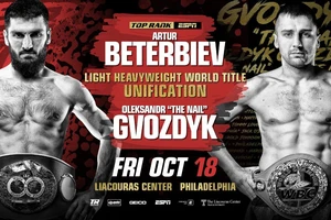 Gvozdyk (phải) sẽ đấu với Beterbiev vào thứ Sáu này