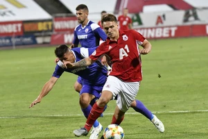 Davydov và lần hiếm hoi ra sân trong màu áo của CSKA Moscow