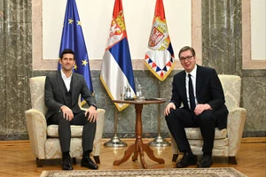 Djokovic và Tổng thống Vucic