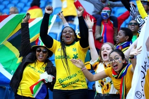 CĐV Nam Phi ở World Cup nữ 2023