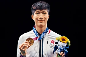 Cheung với tấm HCV Olympic chính là hy vọng "thắng Vàng" của đấu kiếm Hồng Kông tại ASIAD 19