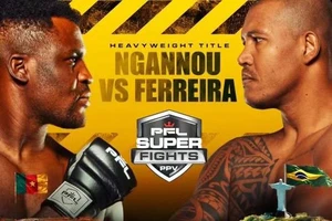 Hình ảnh quảng bá sự kiện Ngannou vs Ferreira