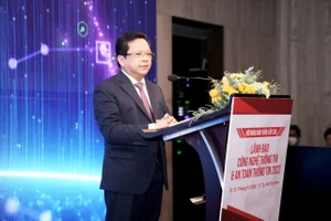 Ông Nguyễn Đức Hiển, Phó Trưởng Ban Kinh tế Trung ương phát biểu tại hội nghị. Ảnh: BÙI TUẤN