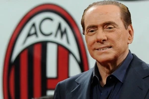 Silvio Berlusco vẫn là một fan trung thành của Milan. Ảnh: ANSA