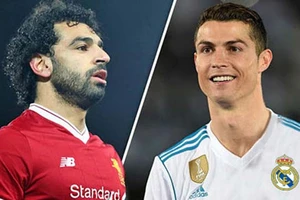Mo Salah và Ronaldo