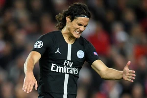 Edinson Cavani đã hồi phục chấn thương