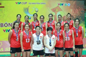 ĐTQG nữ Việt Nam quyết đổi mầu huy chương so với năm trước. Nguồn: tư liệu