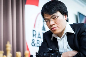Lê Quang Liêm đã thua tại vòng 2 World Cup cờ vua năm nay. Nguồn: GCT