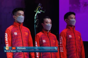 Đội aerobic Việt Nam đã có huy chương đầu tiên tại giải vô địch thế giới 2022. Ảnh: I.T