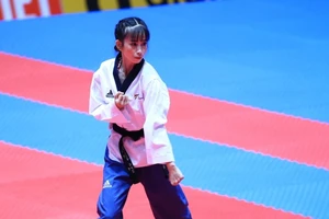 Châu Tuyết Vân đã có tấm HCĐ tại giải vô địch châu Á 2022. Ảnh: M.TIẾN