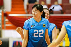 HLV Ngọc Hoa vừa thi đấu giải vô địch quốc gia 2022 bây giờ sẽ là HLV trưởng đội nữ trẻ VTV Bình Điền Long An dự giải tại Đắk Lắk. Ảnh: T.THẢO
