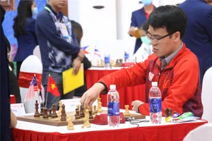 Lê Quang Liêm đã có thứ hạng 20 thế giới của FIDE. Ảnh: NGUYỄN DUNG.BQN