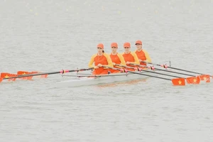 Đội rowing Việt Nam quyết tâm đạt kết quả cao giải vô địch châu Á 2022. Ảnh: THẢO PHẠM