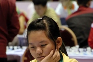Thùy Dương đã giành HCV cờ chớp cá nhân nữ cho TPHCM. Ảnh: ChessVN