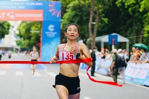 Nguyễn Thị Oanh sẽ dự giải bán marathon quốc tế lần thứ nhất tại Việt Nam. Ảnh: NHƯ Ý