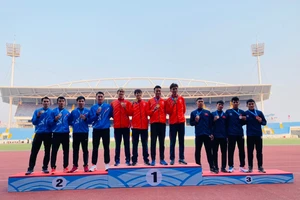 Thể thao Hà Nội đã đứng đầu ở nhiều môn thể thao và nhất toàn đoàn Đại hội thể thao toàn quốc lần 9-2022 nhưng VĐV vẫn đang chờ được thưởng theo quy định. Ảnh: MINH CHIẾN