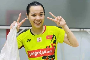Thùy Linh có chiến thắng tại bán kết và triển vọng là nhà vô địch nếu thành công tại chung kết đơn nữ của giải. Ảnh: T.LINH