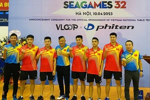 Đội tuyển bóng bàn Việt Nam đã có những phần thưởng hỗ trợ ngay trước khi thi đấu và tập huấn. Ảnh: MINH CHIẾN
