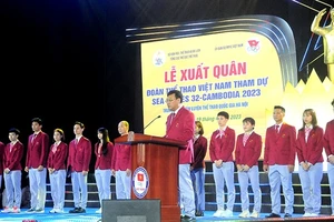 Đoàn thể thao Việt Nam đã có những khẳng định cuối cùng về công tác nhân sự và chuyên môn tại Hội nghị khẳng định của SEA Games 32. Ảnh: MINH MINH