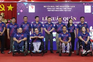 Đoàn thể thao người khuyết tật Việt Nam đã được thư động viên tinh thần từ Thủ tướng Chính phủ Phạm Minh Chính. Ảnh: T.TÙNG